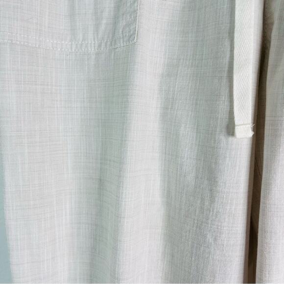 Loft tan coastal high waisted cropped jogger pants medium - Picture 4 of 7